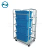 collapsible logistics trolleys, hand push moving hand cart made in China