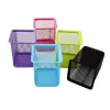 Color and logo square metal pen holder desk stationery can be customized fancy pen holder
