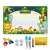 Import Colorful Magic Water Drawing Mat Clearance Magic Water Pen Painting Writing Board  baby play mat from China