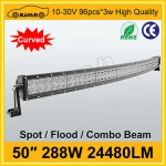 combo beam auto electrical system off road led bar 50 inch