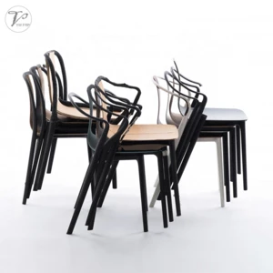 Commercial Belleville Designer Metal Dining Table and Chair Sets For Hotel Restaurant  Furniture