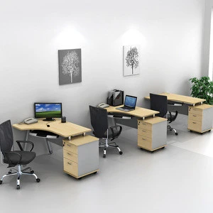 Commercial furniture modern two people office furniture/ counter/ workstation