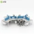 Import Commercial office furniture open 120 degree office workstation for 6 people from China