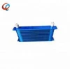 condenser type oil heat exchanger for engine cooling system