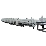Continuous Glass Sheet Vacuum Aluminium Coating Mirrors Making Machine