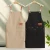 Import Cooking Cleaning Coffee Bakery Work Bib Restaurant Cotton Canvas Kitchen Apron from China