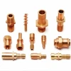 copper brass parts cnc turning milling machining brass hardware parts precision parts copper aluminium alloy