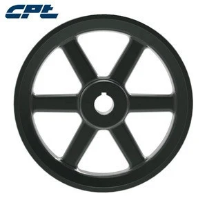 CPT 2BK105 Arm Type 6 Rims Double Groove Cast Iron 2BK 10 Inch V Belt Pulley 1 inch Bore