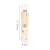 Import Creative Acrylic Transparent Folding Ruler Ruler Protractor Simple Plastic Student Drawing Ruler from China