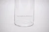 crystal high quality popular model transparent glass vase cylinder straight