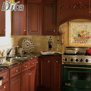 Buy Custom American Standard Solid Wood Kitchen Cabinet Luxury Wooden ...