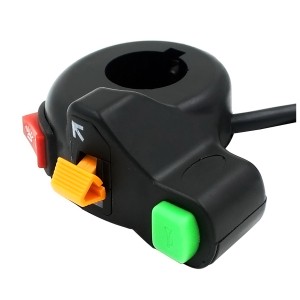 Custom Cnc Auto Turn Light Horn 3 In 1 Tap Motorcycle Switch