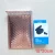 Import Custom Design Envelopes Padded Bubble Mailing Bags Rose Gold Glitter Metallic Foil Teal Bubble Mailers from China