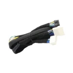 Custom dsp amplifier professional audio radio wire cable 20 pin wire harness assembly automotive wiring harness for Toyota