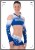 Import Custom dye sublimation crop top cheer uniforms from China