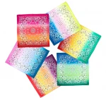 Custom Gradient Bandana Paisley Cotton Handkerchief