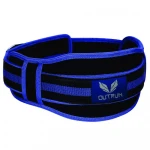 custom logo neoprene dipping pull up weightlifting belt chain support waist gym squat leather fitness