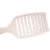 Import Custom Logo Plastic Pink Black Designer Medium Men 100% 360 Curved Hard Bristle Hair Massage Brush Vent Wave Brushes from China