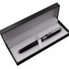 Custom luxury gift pen set, promotional metal roller ball pen with gift box