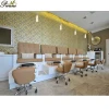 custom made beauty salon stainless steel bowl foot spa pedicure chair / bench / station / equipment