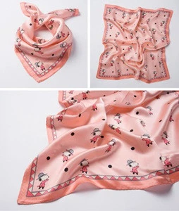 Custom Patttern Baby Silk Handkerchief
