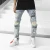 Import Custom Plus Size Men Jeans Logo Stylish Hip Hop Style Ripped Denim Pants Slim Fit Men Jeans Printed from China
