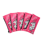 Custom printed 420D stationery package zipper pencil bags