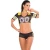 Custom Sexy OEM Cheerleading Crop Tops Shorts Outfit Uniforms Sets