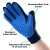 Import Custom Silicone Pet Hair Grooming Remover Glove Brush with 180 Grooming Tips from China