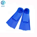 Custom soft free diving foot fin silicone rubber swim fin