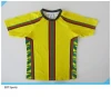 custom sublimated latest design short sleeve cycling jersey