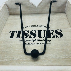 Custom wooden decorative tissue  box napkin holder