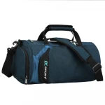 Customizable Outdoor Waterproof Air Permeable Travel Bag Sports Fitness Training Duffel Duffle Bag with Shoe Compartment