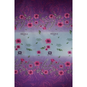 Customize Mattress 100% Polyester Fabric Mesh Fabric Floral Jersey Knit Fabric Printed