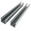 Customized 41*41 3 Meter Length Solid Slotted Profile Frame C Channel Aluminum Galvanized Strut Channel