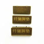 Customized Automobile Laser Etched Metal Fixing Clamp Fastener for Car Floor Carpet
