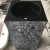Import Customized Design Vertical Basin for Bathroom Black Granite Sink Vessel sink from China