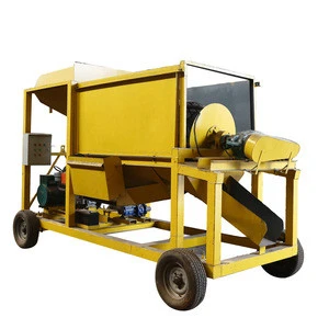 Customized Mining Equipment Gold Washing Machine With Trommel Washer