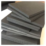 Customized non-woven fabrics neoprene epdm SBR NBR CR Foam Sponge Rubber Sheet