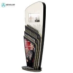 Customized OEM acrylic cosmetic eyelashes and lipstick display rack