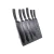 Import Customized Pattern PP handle rubber coating kitchen knife set from China