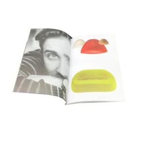 Customized Perfect Binding cheap magazine or Brochure and Book Printing And Colorful Catalogue For Journal Home Design