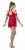 Import Customized red Women latin dance costume performance dance wear from China