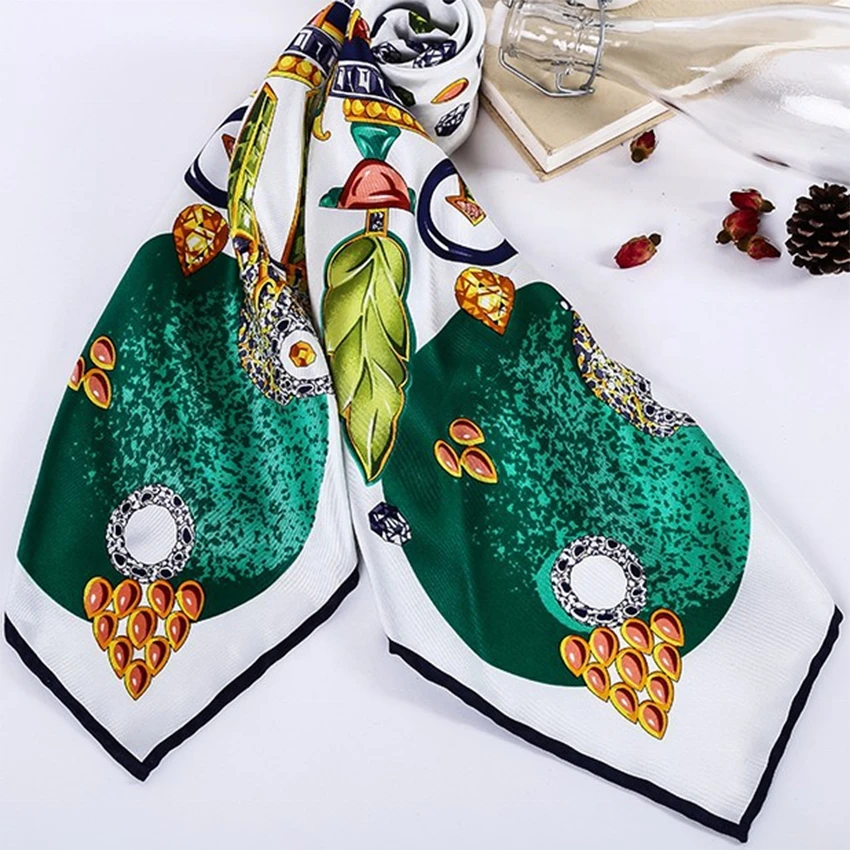 Customized satin silk fabric for matte satin shawl wrap scarf silk scarf
