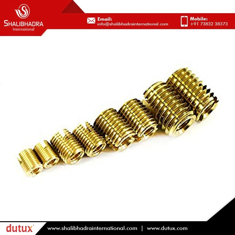 Customized Size Brass Insert Nut Brass Insert Molding Nuts Manufacturer from India