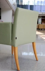 Customized wooden armchair  health care furniture hospital furniture for old people