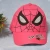 Import Cute Kids Popular Spider Cartoon Outdoor Unstructured Baseball Caps For Children from China