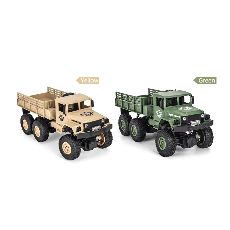 CY-D849  1:18 2.4G 6CH RC 6x6 military truck toy transporter-8