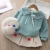 Import CYB94051 2020 new Kid clothes Winter girls lovely two-piece set dot skirt hat set 3 pcs baby Clothing sets 1-5T from China