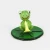 Import Decorative murano glass crafts favor Hand Blown Glass Frog Figurines from China